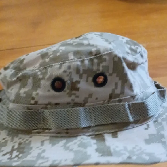 Digital Camo Military Sun Hat - Picture 8 of 8